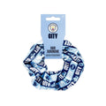 Blue - Back - Manchester City FC Crest Scrunchie