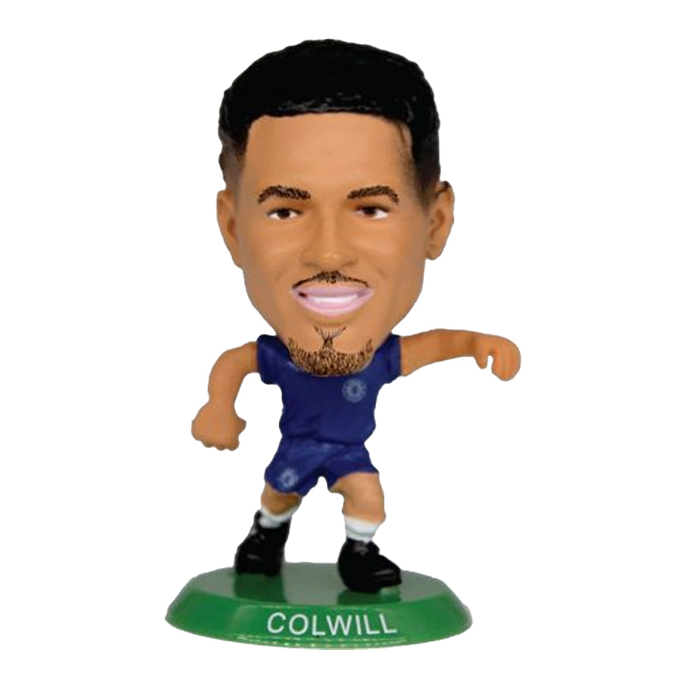 Multicoloured - Front - Chelsea FC Levi Colwill SoccerStarz Football Figurine