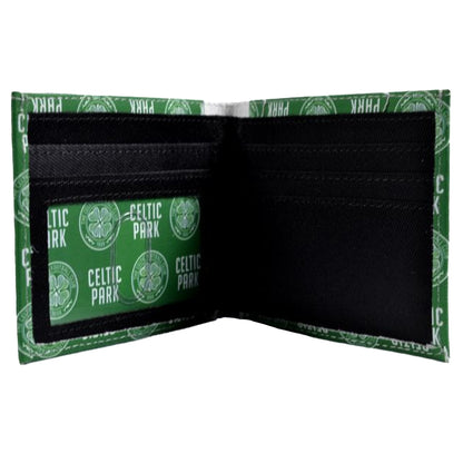 Green - Side - Celtic FC Icon Canvas Bi-Fold Card Wallet