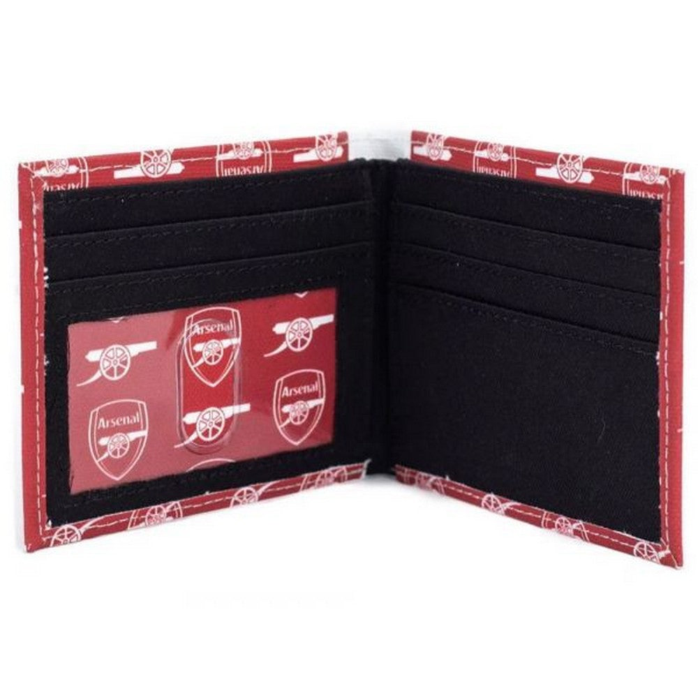 Red - Side - Arsenal FC Icon Canvas Card Wallet