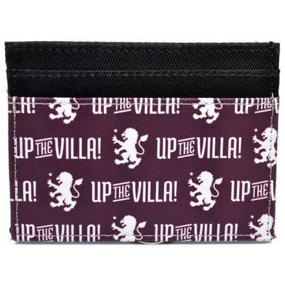 Maroon - Front - Aston Villa FC Logo Card Wallet