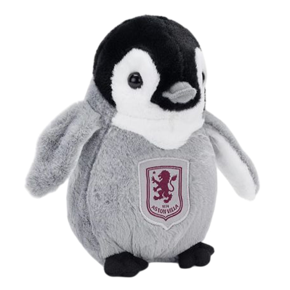 Black-Grey - Side - Aston Villa FC Penguin Plush Toy
