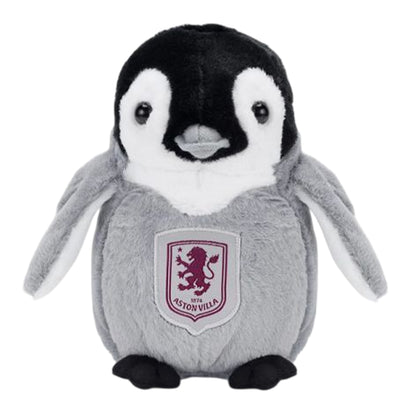 Black-Grey - Front - Aston Villa FC Penguin Plush Toy