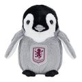 Black-Grey - Front - Aston Villa FC Penguin Plush Toy