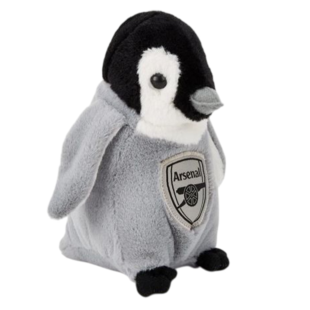 Grey-Black - Side - Arsenal FC Penguin Plush Toy