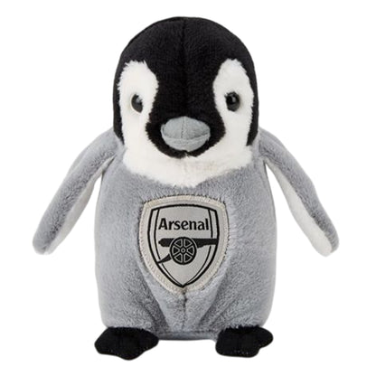 Grey-Black - Front - Arsenal FC Penguin Plush Toy