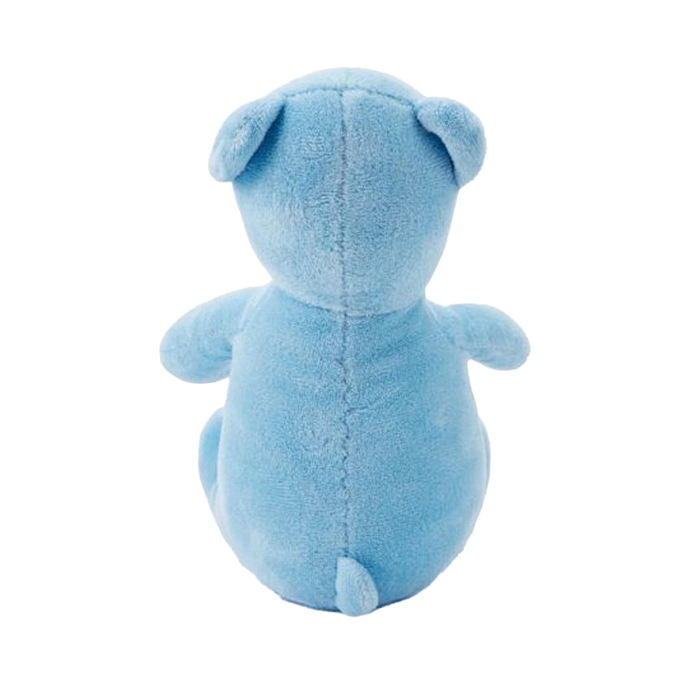 Light Blue - Back - Manchester City FC Bear Soft Plush Toy