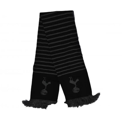 Black - Back - Tottenham Hotspur FC Winter Scarf