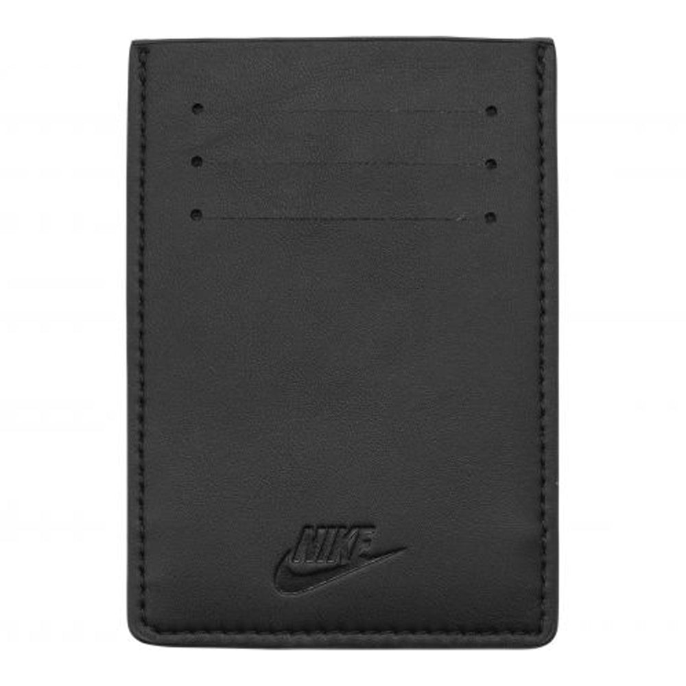 Dark Smoke Grey-Black - Back - Nike Icon Air Force 1 Wallet