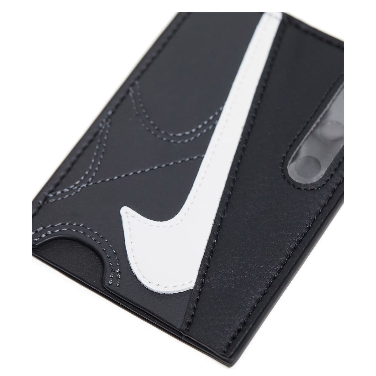 Dark Smoke Grey-Black - Side - Nike Icon Air Force 1 Wallet