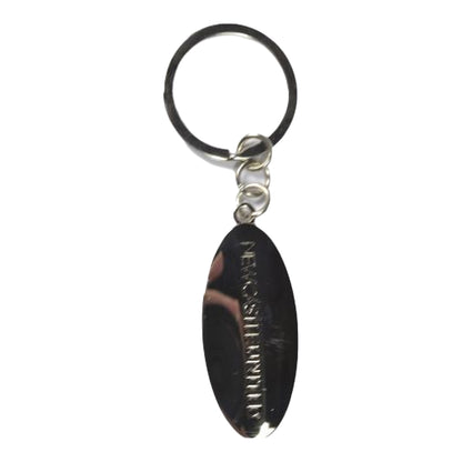 Black - Back - Newcastle United FC Ultimate Oval Keyring