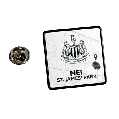 White - Front - Newcastle United FC St James Park Badge