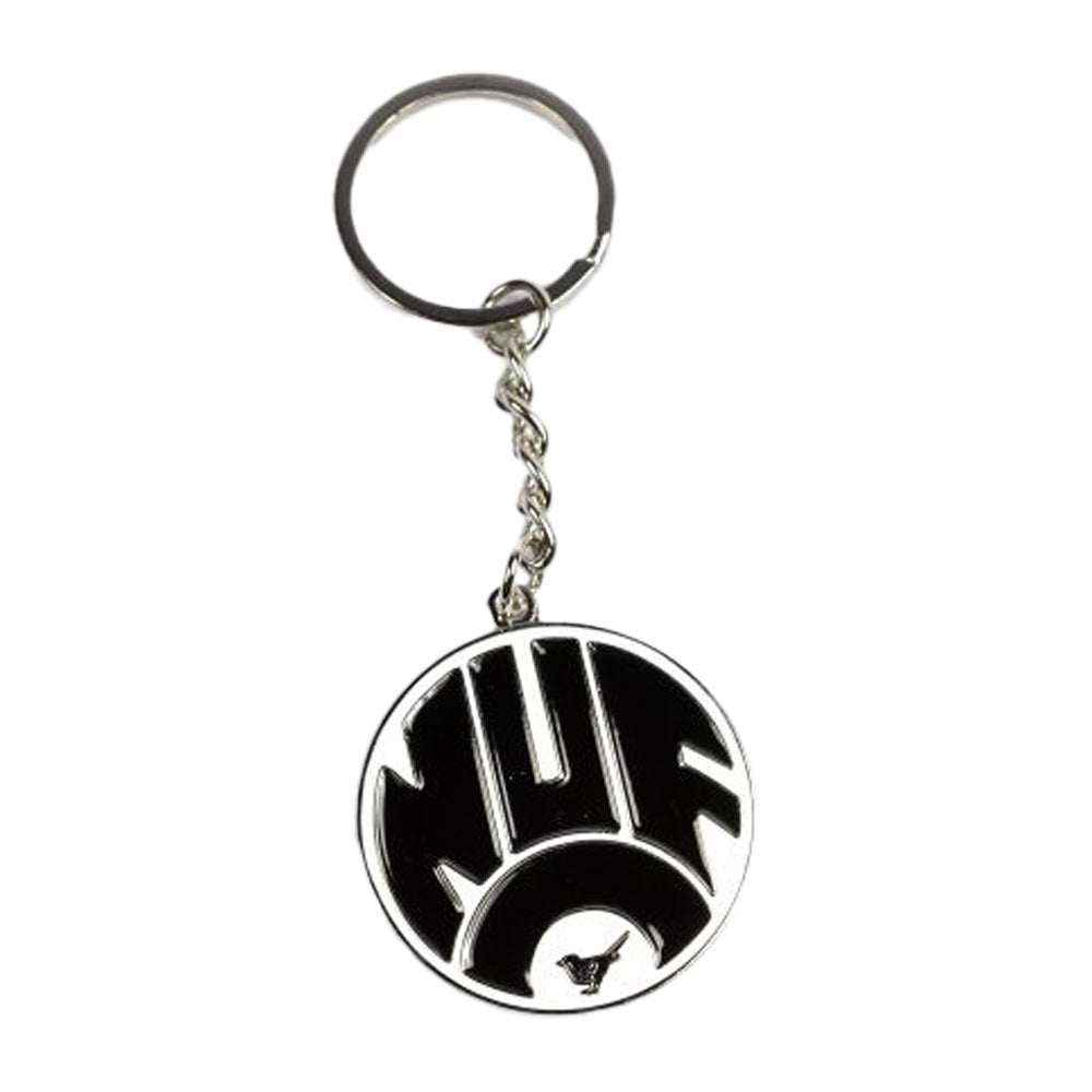 White-Black - Front - Newcastle United FC NUFC Retro Keyring And Badge Set