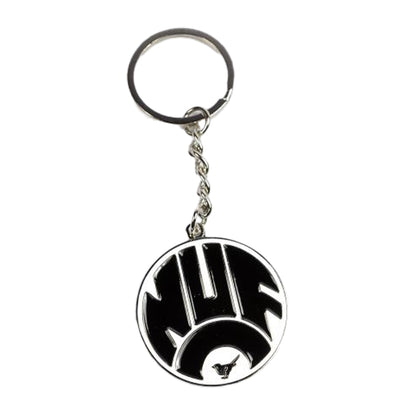 White-Black - Front - Newcastle United FC NUFC Retro Keyring And Badge Set