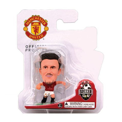 Red-White - Back - Manchester United FC Harry Maguire Football Figurine