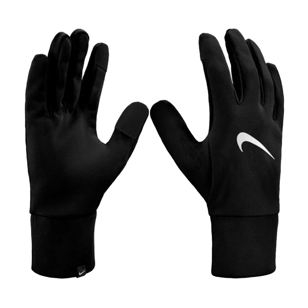 Black-White - Side - Nike Unisex Adult Therma-Fit Winter Gloves