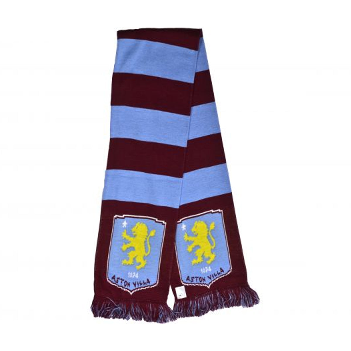 Sky-Claret - Back - Aston Villa FC Nero Scarf
