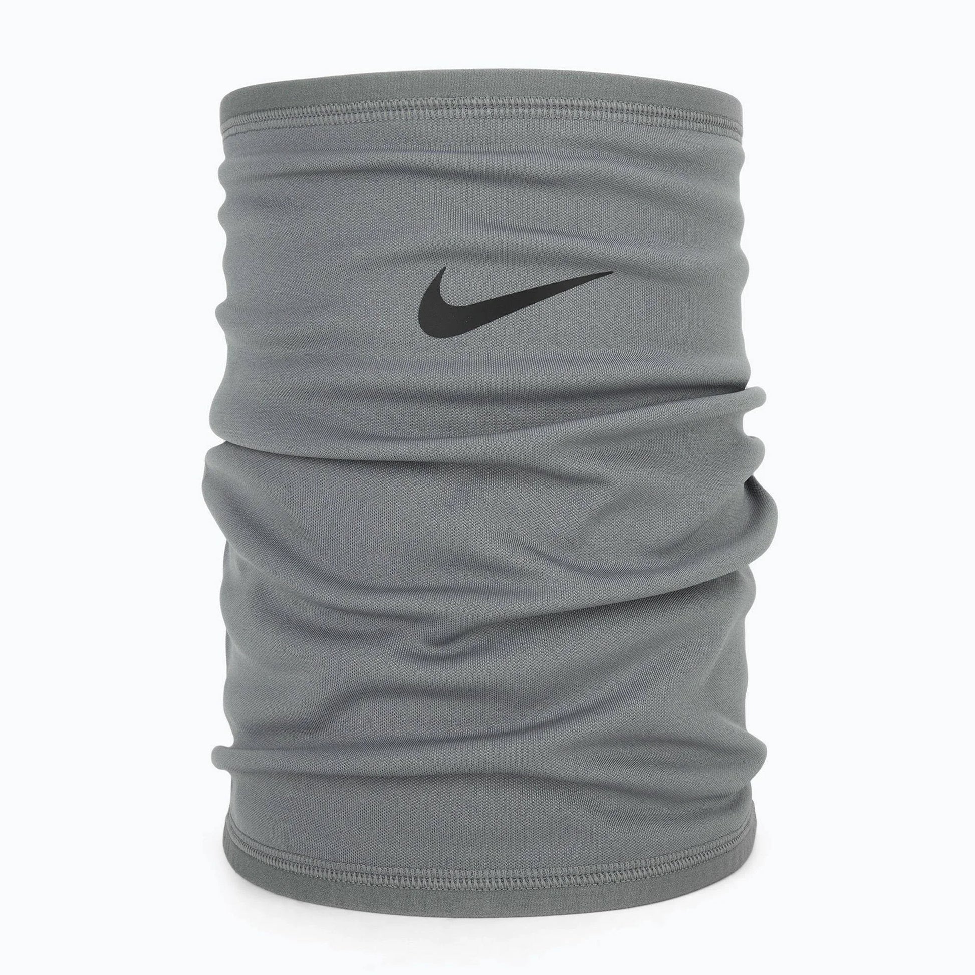 Grey - Side - Nike Thermafit Fleece Neck Warmer