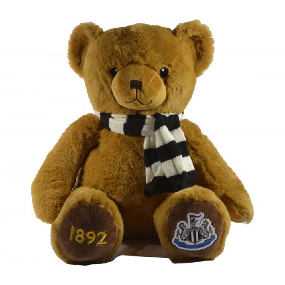 Brown - Front - Newcastle United FC St James Park Bear Plush Toy