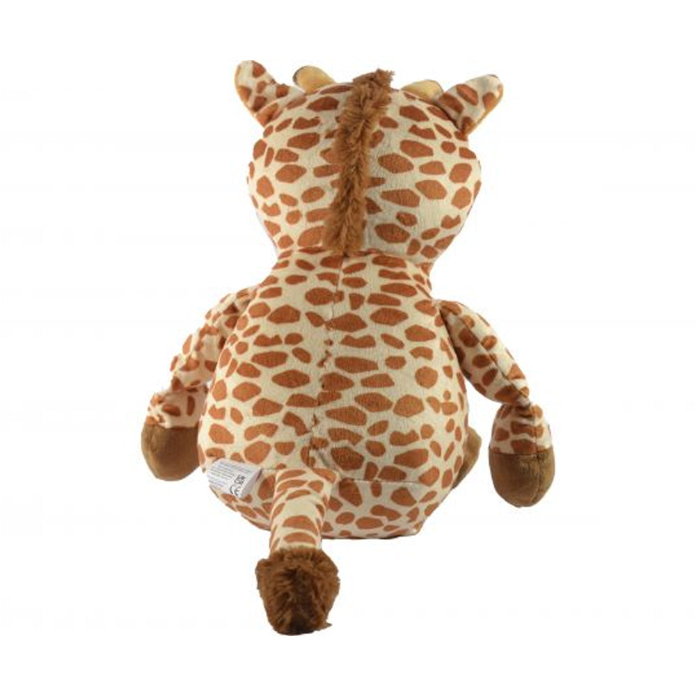 Brown-White - Back - Newcastle United FC Zoo Crew Lofty Giraffe Plush Toy