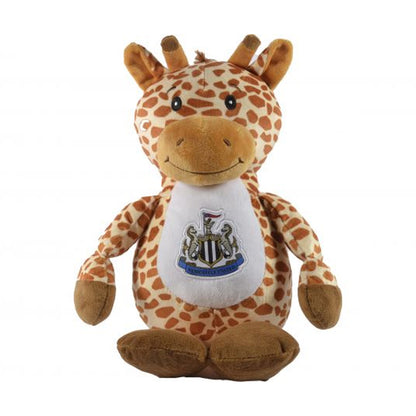 Brown-White - Front - Newcastle United FC Zoo Crew Lofty Giraffe Plush Toy