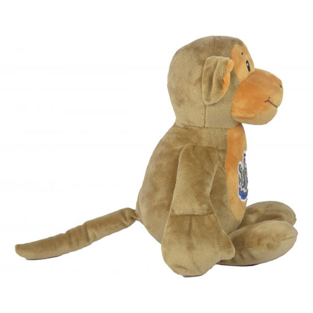 Brown - Side - Newcastle United FC Zoo Crew Cheeks Monkey Plush Toy