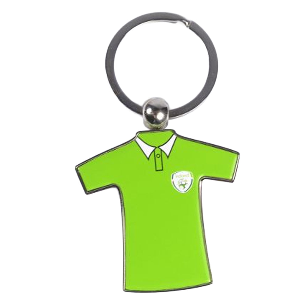 Green - Front - Republic of Ireland Home Kit Keyring