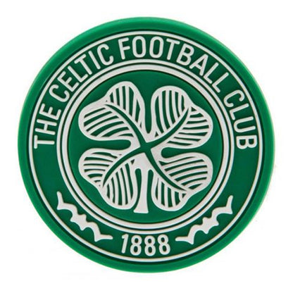 Green - Front - Celtic FC 3D Crest Fridge Magnet