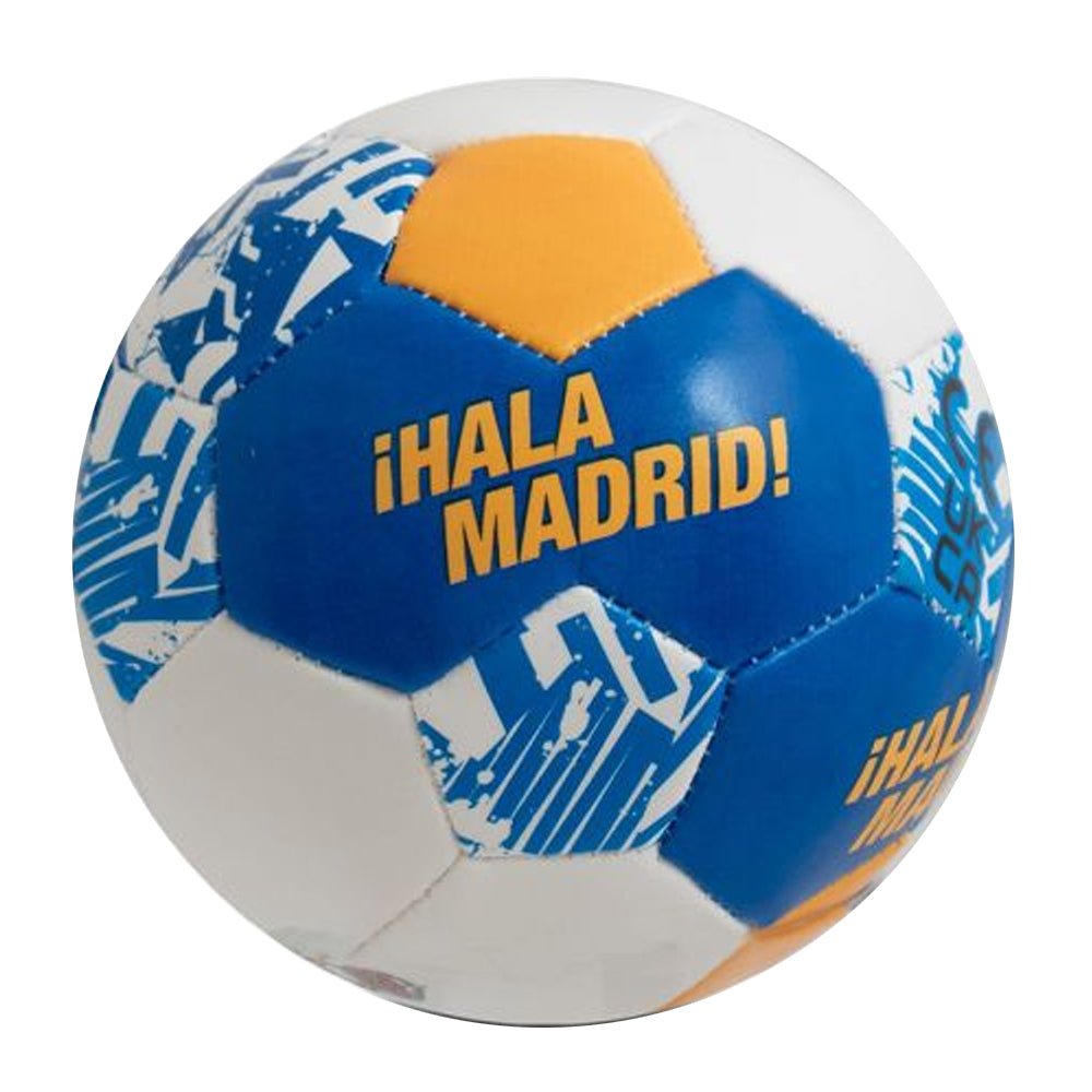 White-Blue-Yellow - Back - Real Madrid CF Soft Ball
