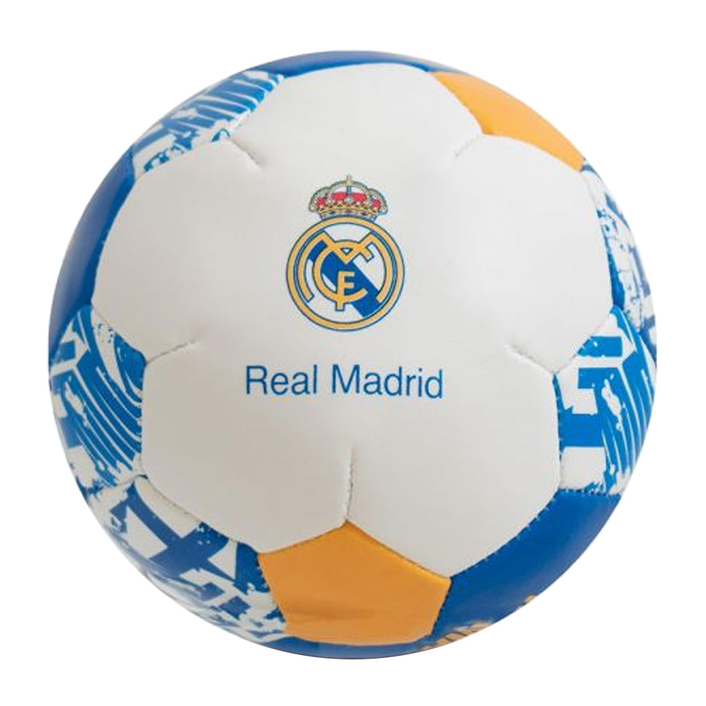 White-Blue-Yellow - Front - Real Madrid CF Soft Ball