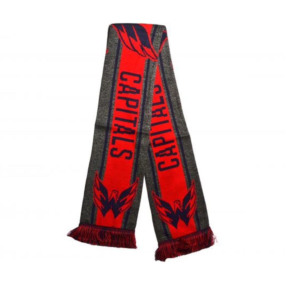 Red-Grey - Back - Washington Capitals NHL Logo Scarf