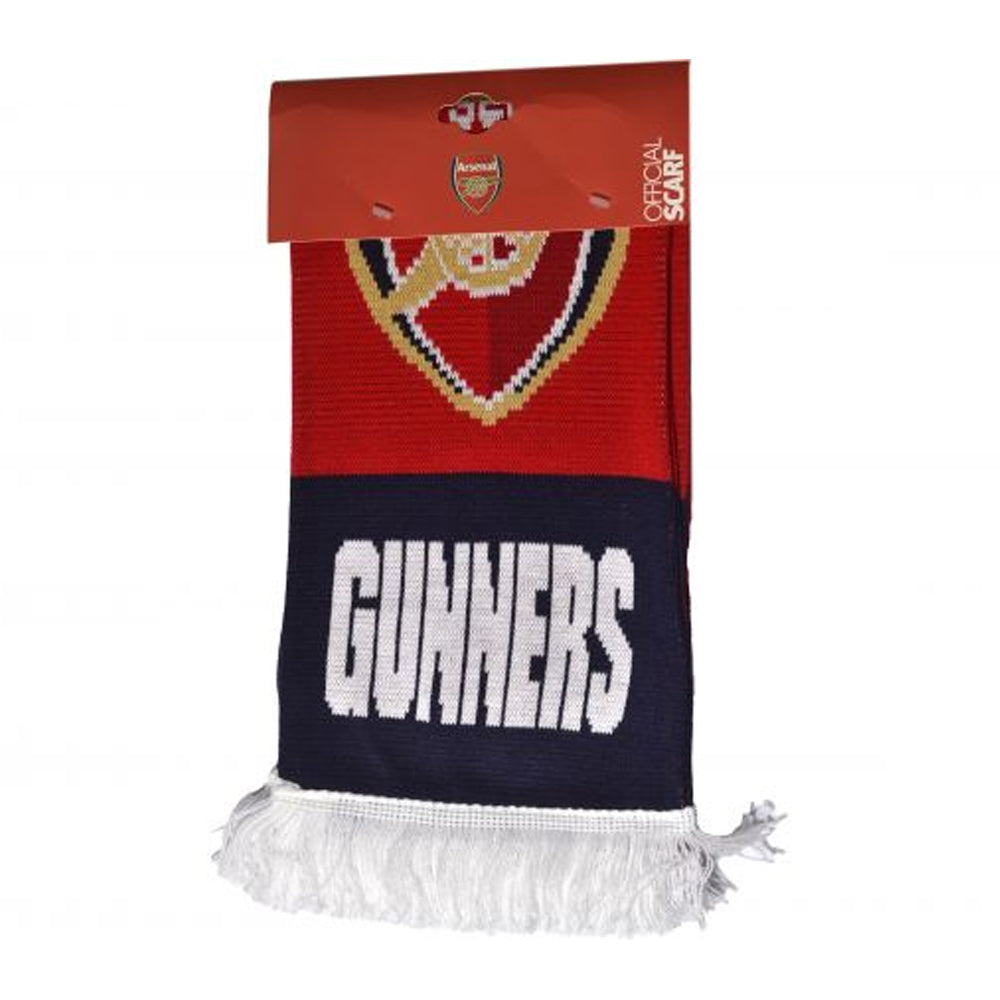 Red-White-Navy - Side - Arsenal FC Gunners Scarf