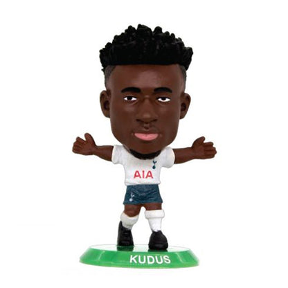White-Navy Blue - Front - Tottenham Hotspur FC Kudus SoccerStarz Football Figurine