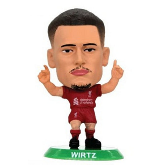 Red-Green - Front - Liverpool FC Florian Wirtz SoccerStarz Football Figurine