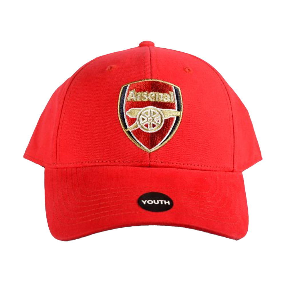 Red - Side - Arsenal FC Crest Baseball Cap