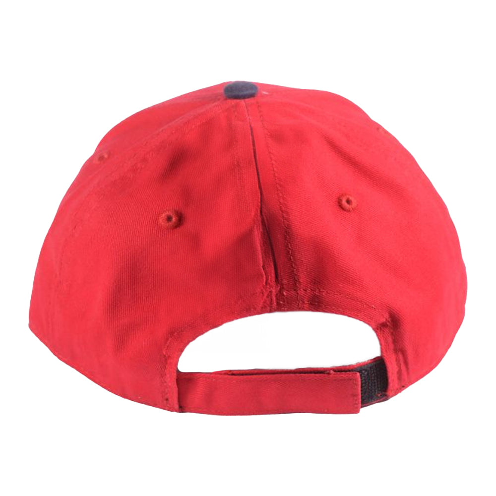 Red-Navy - Back - Arsenal FC Crest Two Tone Baseball Cap