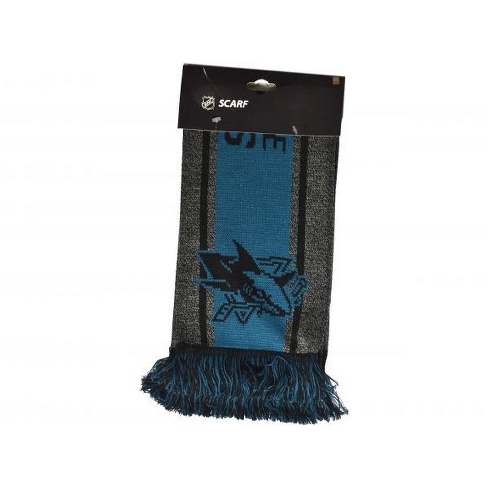 Green-Black - Side - San Jose Sharks NHL Logo Scarf