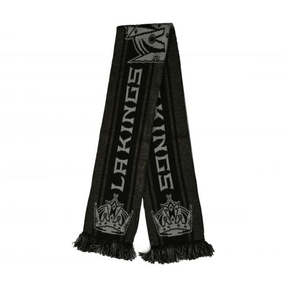 Grey-Black - Back - LA Kings Big Logo Scarf