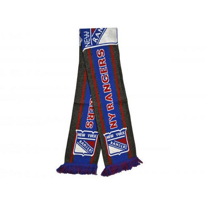 Grey-Blue-Red - Back - New York Rangers Big Logo Scarf