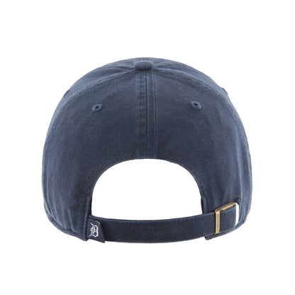 Navy - Back - Detroit Lions Embroidered Logo Baseball Cap