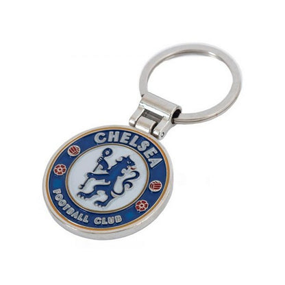 Blue-White-Red - Front - Chelsea FC Large Keyring