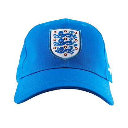Royal Blue - Back - England FA Logo Cotton Baseball Cap