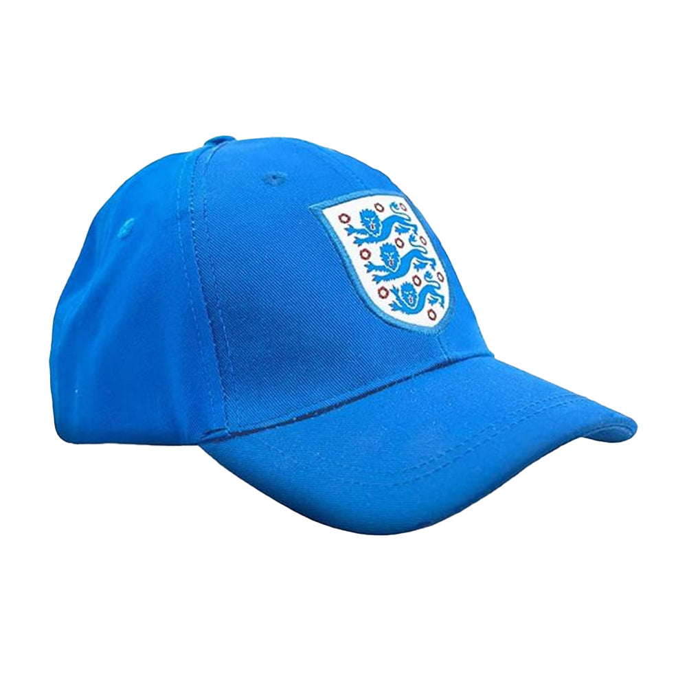 Royal Blue - Front - England FA Logo Cotton Baseball Cap
