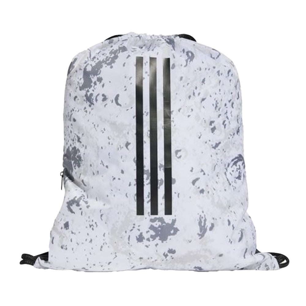 White-Black - Back - Juventus FC Adidas Camo Drawstring Bag