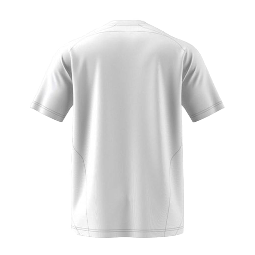 White - Back - Real Madrid CF Unisex Adult Urban Purist Adidas T-Shirt