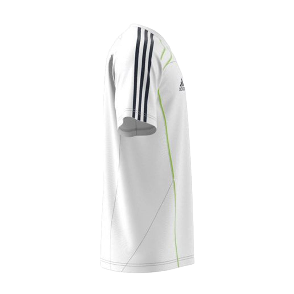 White - Side - Real Madrid CF Unisex Adult Urban Purist Adidas T-Shirt