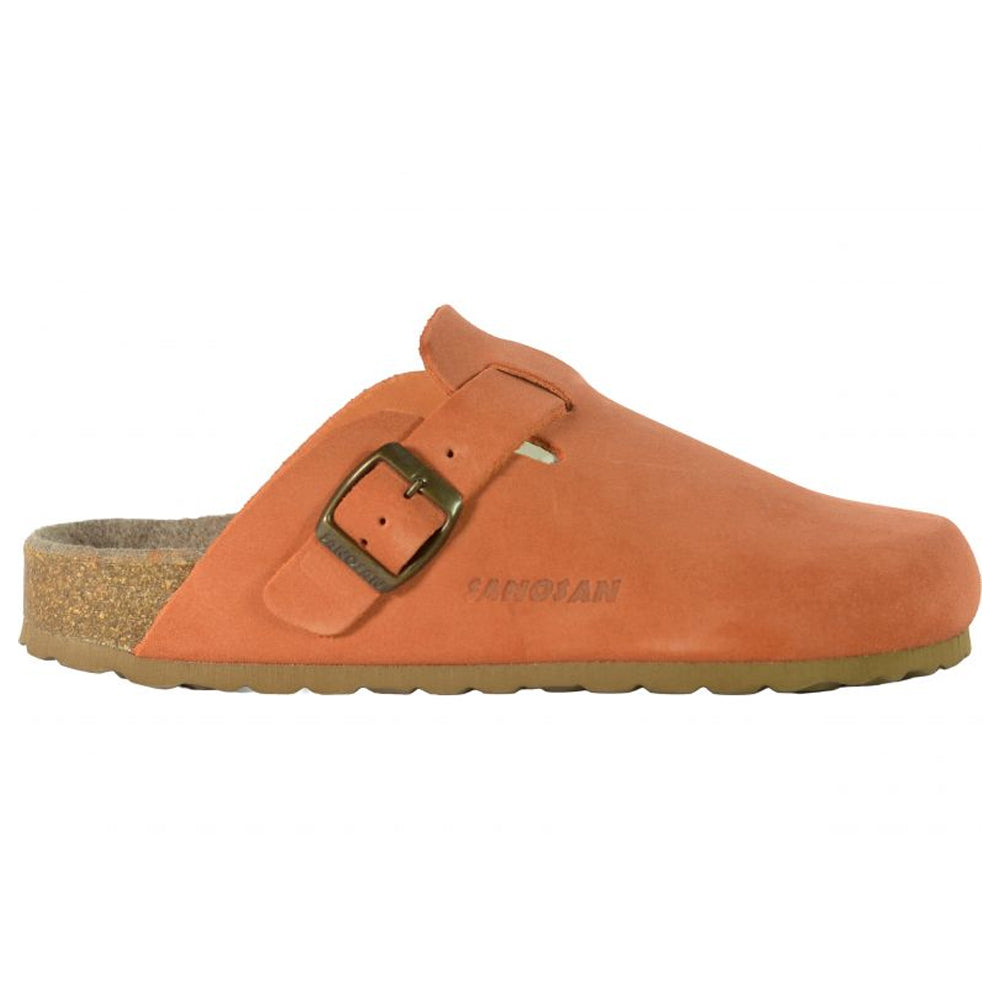 Mandarin - Front - Sanosan Womens-Ladies Munich Suede Mules