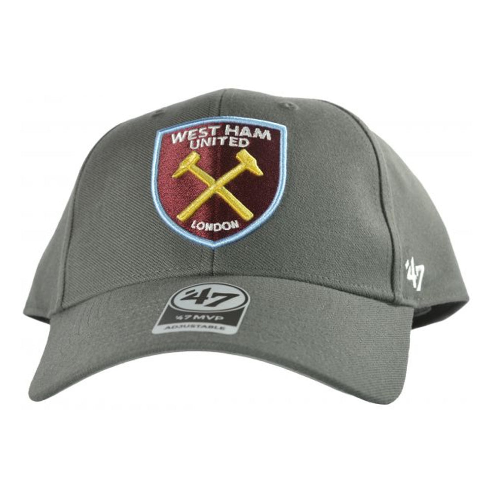 Charcoal - Side - West Ham United FC MVP 47 Baseball Cap