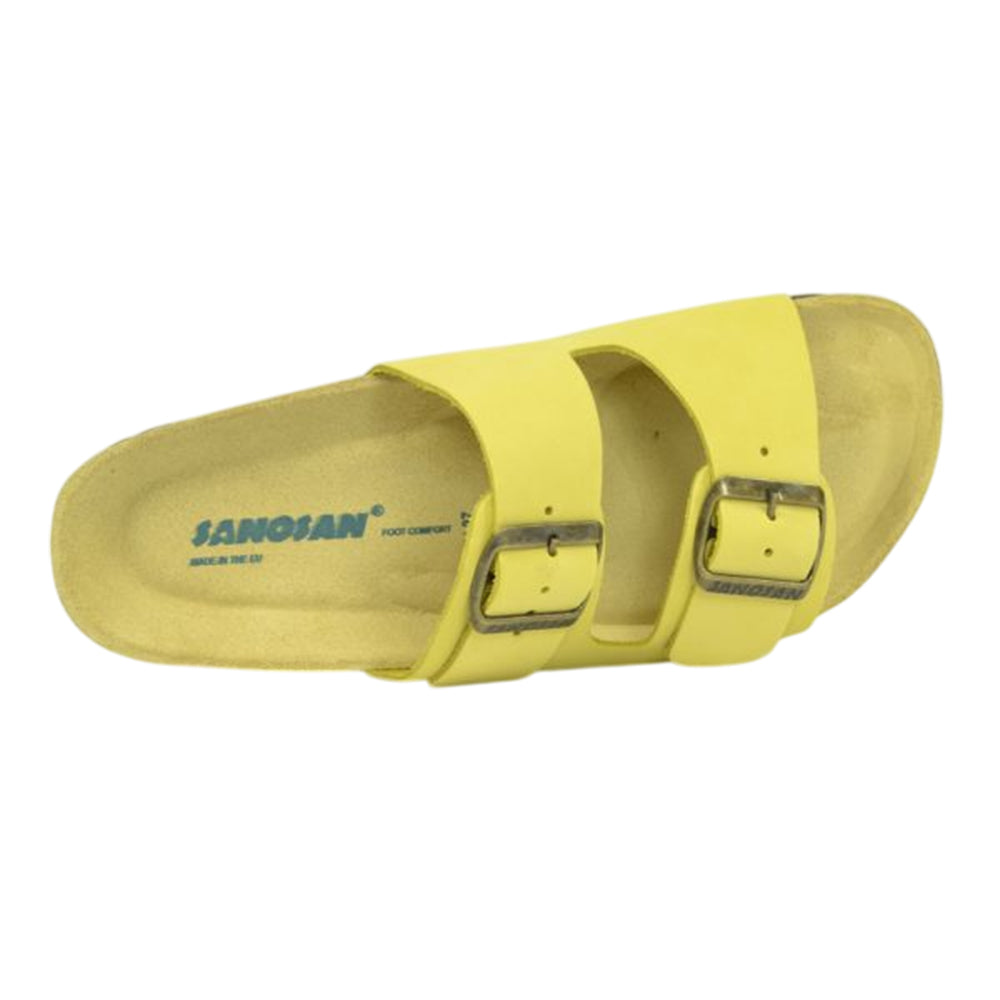 Sun - Side - Sanosan Womens-Ladies Aston Nubuck Double Strap Sandals