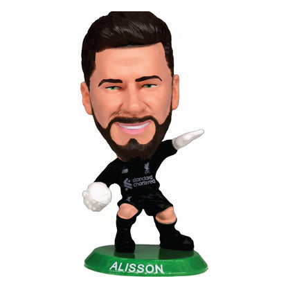 Multicoloured - Front - Liverpool FC Alisson Becker 2026 SoccerStarz Football Figurine